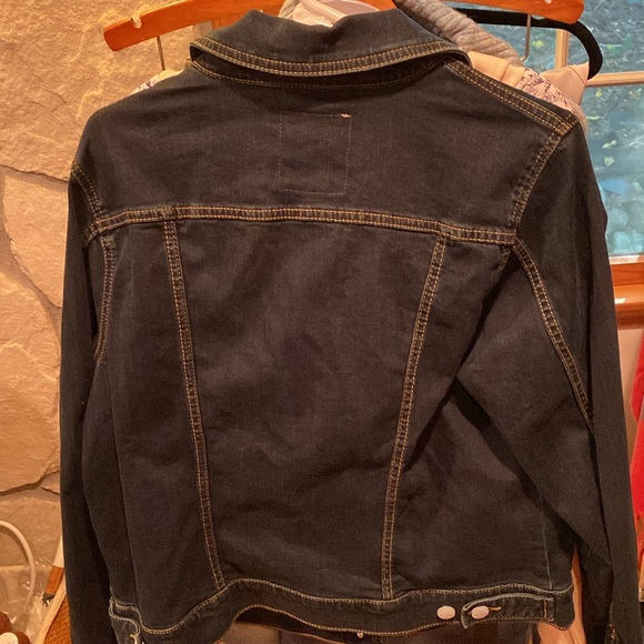 SLINK JEANS Trucker Jacket Button Front size 2 ( 18-20) - Picture 10 of 14